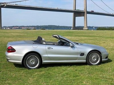 Sølvmetal Brugt 2004 Mercedes SL55 AMG AMG Cabriolet | 498.800 kr.