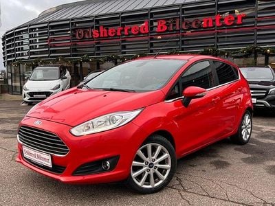 Rød Brugt 2016 Ford Fiesta Titanium Hatchback | 69.700 kr. (Fair pris)