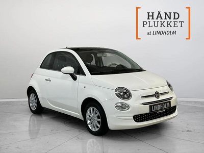 Brugt Fiat 500 Lounge 69 HK (50 kW) 2019 Hvid