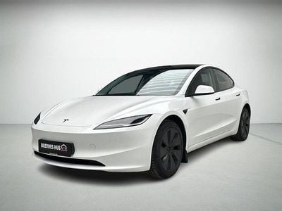 Hvidmetal Brugt 2024 Tesla Model 3 RWD Sedan | 264.700 kr. (God pris)