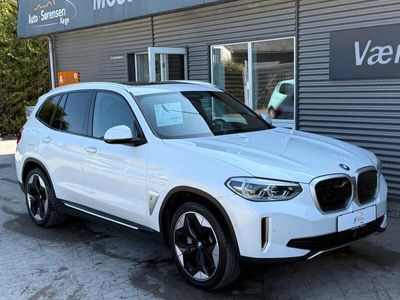 Hvid Brugt 2021 BMW iX3 SUV | 329.800 kr. (God pris)