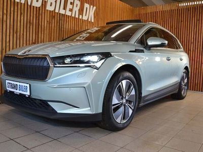 Lysgrønmetal Brugt 2021 Skoda Enyaq iV Loft SUV | 289.800 kr. (Fair pris)