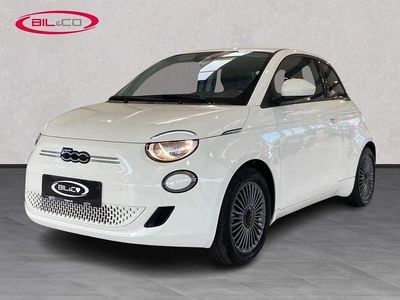 Hvid Brugt 2022 Fiat 500e Icon Hatchback | 124.900 kr. (God pris)