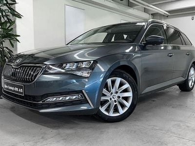 Quartz grey Brugt 2021 Skoda Superb Stationcar | 229.900 kr. (God pris)