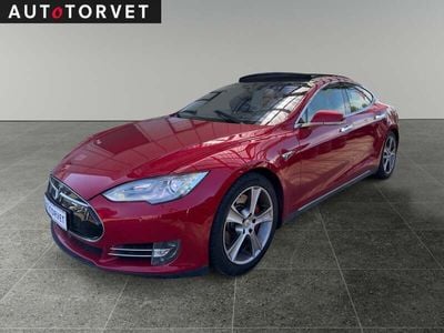 Rødmetal Brugt 2015 Tesla Model S Sedan | 129.700 kr. (Dyr)