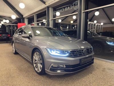 Sølvmetal Brugt 2017 VW Passat R-line Stationcar | 224.500 kr. (Dyr)