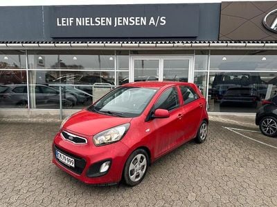 Rød Brugt 2014 Kia Picanto Hatchback | 17.000 kr. (Super pris)