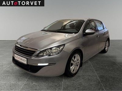 Sølvmetal Brugt 2015 Peugeot 308 Active Hatchback | 64.700 kr. (Fair pris)