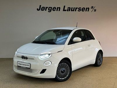 Hvid Brugt 2021 Fiat 500e Icon Hatchback | 119.800 kr. (Fair pris)