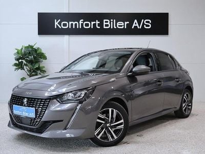 Gråmetal Brugt 2020 Peugeot 208 Allure Sky Hatchback | 139.900 kr. (Lidt for dyr)