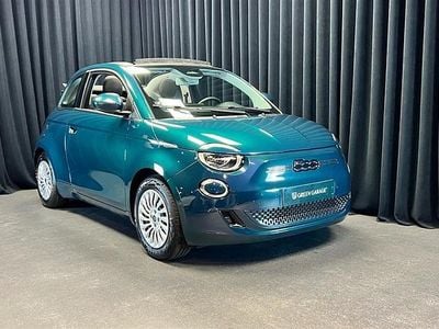 Peackok blue Brugt 2023 Fiat 500e Icon Cabriolet | 154.900 kr. (Fair pris)