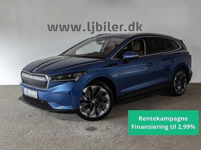 Blåmetal Brugt 2021 Skoda Enyaq iV SUV | 259.800 kr. (Fair pris)