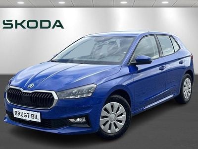 Blå Brugt 2024 Skoda Fabia Essence Hatchback | 169.900 kr. (Fair pris)