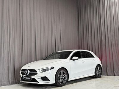 Brugt Mercedes A200 AMG line 163 HK (119 kW) 2020 Hvid