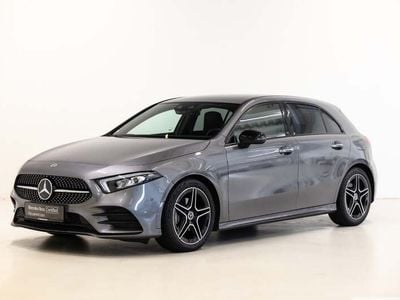 Farve: gråmetal Brugt 2021 Mercedes A200 AMG line | 329.900 kr. (Dyr)