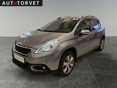 Sølvmetal Brugt 2015 Peugeot 2008 SUV | 59.700 kr. (Super pris)