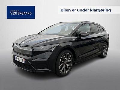 Sort Brugt 2022 Skoda Enyaq iV SportLine SUV | 259.700 kr. (Fair pris)
