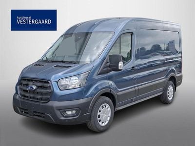 Blå Ny 2025 Ford Transit Trend Van | 259.900 kr.