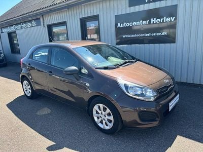 Brunmetal Brugt 2013 Kia Rio Motion Hatchback | 32.500 kr. (Super pris)