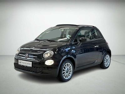 Sortmetal Brugt 2019 Fiat 500C Lounge Cabriolet | 109.900 kr. (Fair pris)