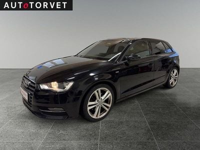 Sort Brugt 2015 Audi A3 Sportback S-Line Hatchback | 139.700 kr.