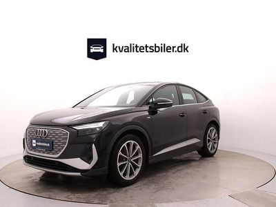 Brugt Audi Q4 Sportback e-tron S-Line 219 kW (299 HK) 2022 Sortmetal SUV