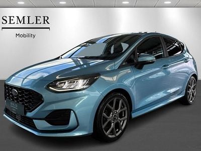 Blåmetal Brugt 2022 Ford Fiesta ST-Line Hatchback | 159.900 kr. (Lidt for dyr)