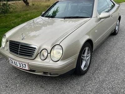 Champagnemetal Brugt 1998 Mercedes CLK200 Coupe | 79.900 kr.