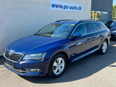 brugt Skoda Superb 1,6 TDi 120 Ambition Combi DSG 5d