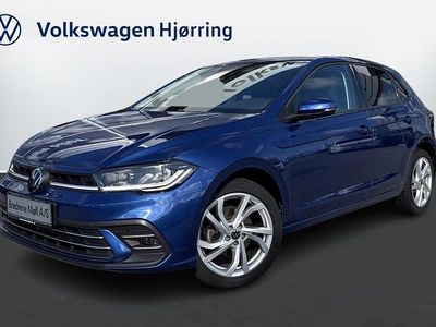 Blåmetal Brugt 2023 VW Polo Style Hatchback | 239.900 kr. (Lidt for dyr)