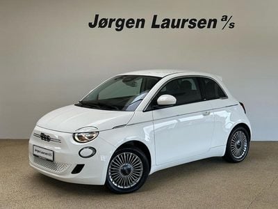 Hvid Brugt 2023 Fiat 500e Icon Hatchback | 139.800 kr. (Fair pris)