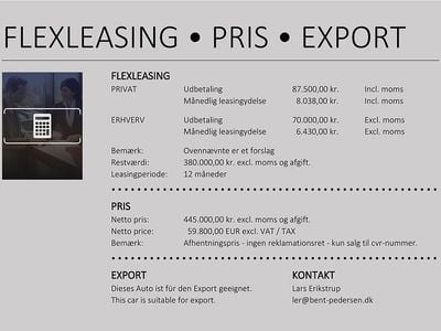 Obsidiansort metallak Brugt 2020 Mercedes GLE400 AMG line SUV | 445.000 kr.