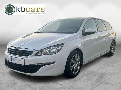 Hvid Brugt 2015 Peugeot 308 Active Stationcar | 37.900 kr. (Fair pris)