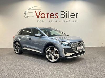 Lysblåmetal Brugt 2022 Audi Q4 e-tron S-Line SUV | 239.900 kr. (God pris)