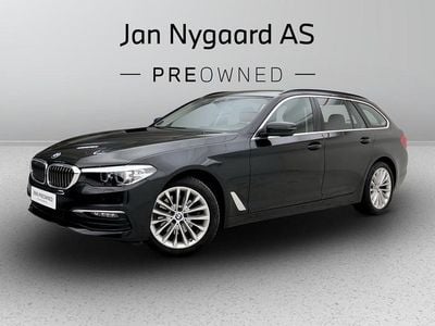 Sortmetal Brugt 2018 BMW 520 Stationcar | 349.000 kr.