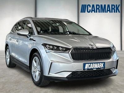 Sølvmetal Brugt 2021 Skoda Enyaq iV Suite SUV | 199.900 kr. (Super pris)