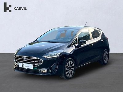 Agate black Brugt 2022 Ford Fiesta Titanium Hatchback | 159.900 kr. (Fair pris)