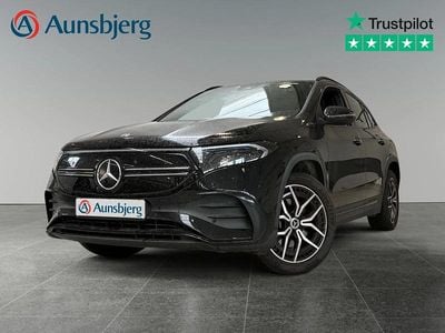 Black metallic Brugt 2022 Mercedes EQA250 AMG line SUV | 269.500 kr. (Fair pris)