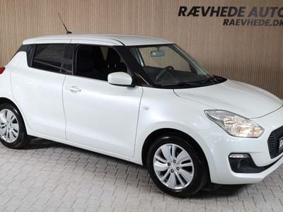 Perlemorshvid Brugt 2018 Suzuki Swift Action Hatchback | 94.900 kr. (Fair pris)