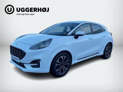 Hvid Brugt 2021 Ford Puma ST-Line | 149.000 kr.