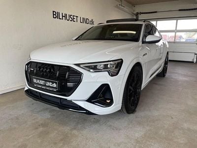 Hvid Brugt 2022 Audi e-tron S-Line SUV | 369.900 kr. (Fair pris)