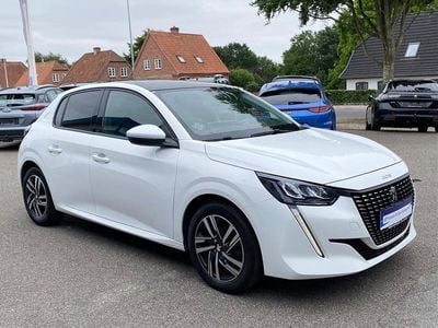Hvid Brugt 2020 Peugeot 208 Allure Sky Hatchback | 134.900 kr. (Fair pris)