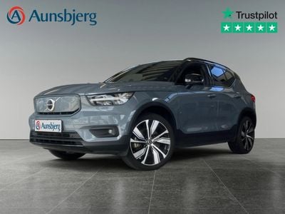 Grey metallic Brugt 2022 Volvo XC40 Plus SUV | 238.500 kr. (God pris)