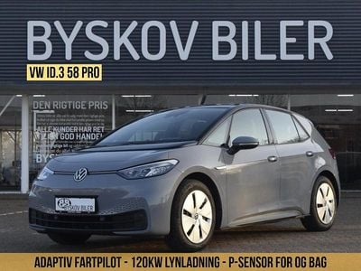 Grå Brugt 2021 VW ID.3 Pro Hatchback | 159.995 kr. (Fair pris)