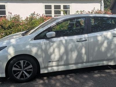 Hvid Brugt 2019 Nissan Leaf Tekna Hatchback | 77.500 kr.