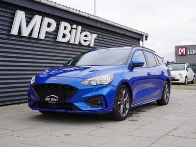 Blåmetal Brugt 2019 Ford Focus ST-Line Stationcar | 134.900 kr. (Lidt for dyr)