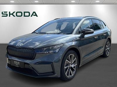 Gråmetal Brugt 2021 Skoda Enyaq iV SportLine SUV | 274.900 kr. (God pris)