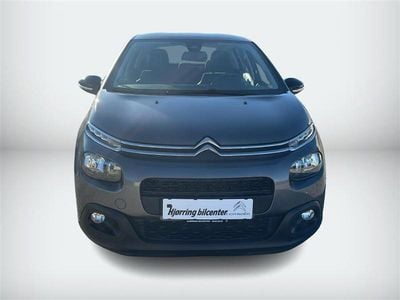 Brugt Citroën C3 PureTech 82 HK (60 kW) 2019 Grå platinium metallic Hatchback
