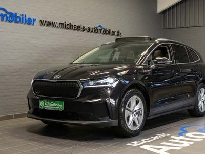 Sortmetal Brugt 2024 Skoda Enyaq iV Loft SUV | 399.900 kr. (Fair pris)