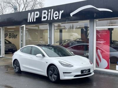 Hvid Brugt 2019 Tesla Model 3 Long Range Sedan | 167.900 kr. (Fair pris)
